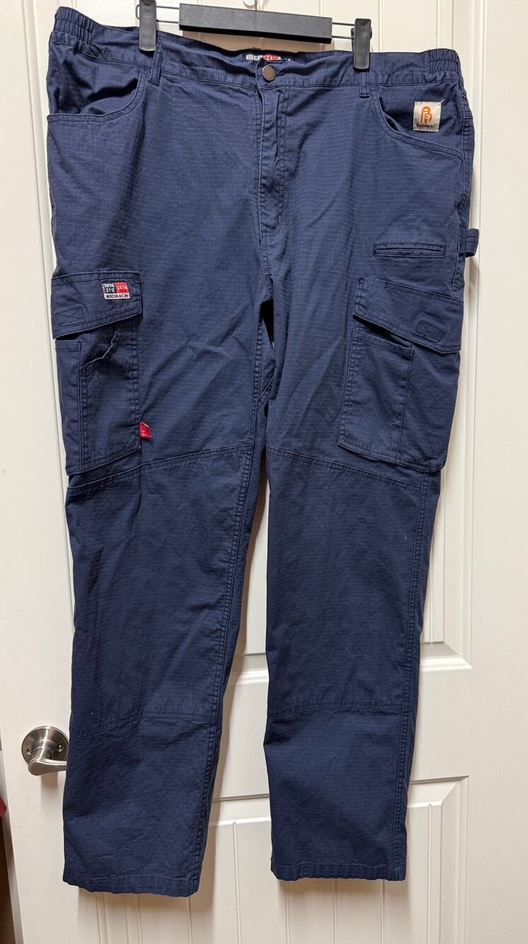 Bocomal  FR Work Cargo Hiking Pant Lineman Fireman Mens size 40-34